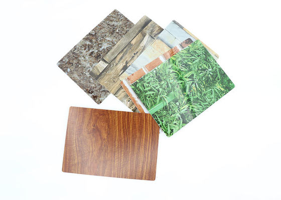 แผ่นหินอ่อน PVC มันวาวสูง 1220x2440 มม. แผงผนัง PVC 3 มม