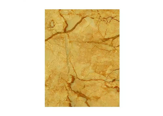 ผนังตกแต่ง UV ทนกันน้ำ UV Marble แผ่นทางเลือกสำหรับห้องน้ำ