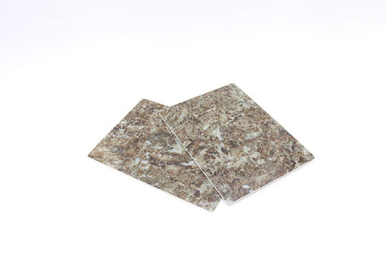 1220x2440x3mm PVC UV Marble Sheet Marble ทางเลือกตกแต่งภายใน