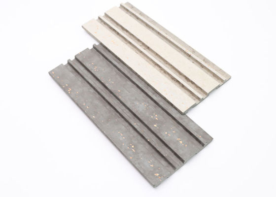 คิ้วบัว PS ตกแต่งภายใน ผนังไม้ 3 มิติ ตกแต่งกันน้ำ