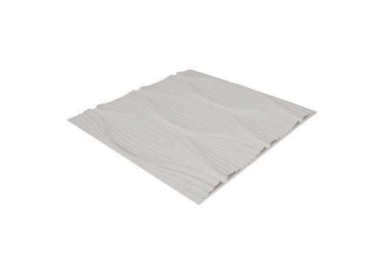 ความหนา 1 มม. แผ่นผนังตกแต่ง 3 มิติ PVC Flexilble Squre Shape