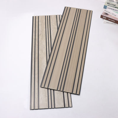 แผงผนัง PVC ลายร่อง กันไฟ แผ่น PVC น้ำหนักเบา แผงผนัง PVC สำหรับตกแต่งภายใน ขายส่ง แผงผนัง PVC ติดตั้งง่าย