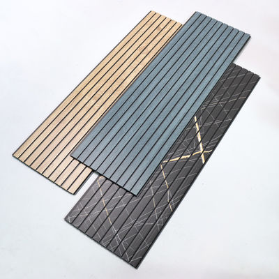 แผงผนัง PVC ลายร่อง กันไฟ แผ่น PVC น้ำหนักเบา แผงผนัง PVC สำหรับตกแต่งภายใน ขายส่ง แผงผนัง PVC ติดตั้งง่าย