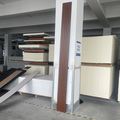 แผงเพดาน PVC ตกแต่งสำหรับผนัง ผนัง PVC สำหรับการพาณิชย์ วัสดุผนังภายใน แผงผนังทำความสะอาดง่าย ทนทาน