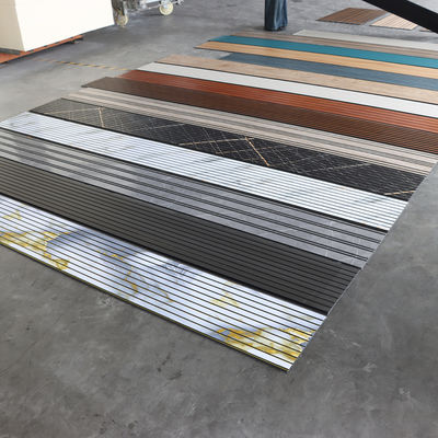 พานอลเพลิง PVC ประเภทพาณิชย์ สําหรับผนัง กันน้ํา กันความชื้น บอร์ดผนัง PVC สําหรับร้าน โรงแรม ร้านอาหาร