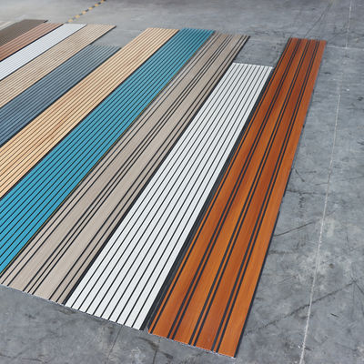 แผงผนัง PVC ฉนวนกันเสียง ฉนวนกันความร้อนสำหรับห้องนอน สำนักงาน พาร์ติชั่น ประหยัดพลังงาน