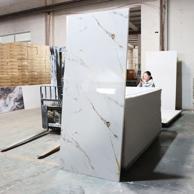 แผงผนังห้องอาบน้ำ PVC ดีไซน์ทันสมัยสำหรับห้องน้ำบ้านและโรงแรม