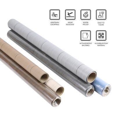 โฟมพื้นประดับที่ติดตั้งง่ายและถอดได้ ด้วยรูปแบบที่จริงจริง