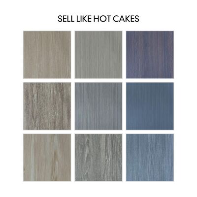 สติกเกอร์ปูพื้น PVC แบบลอกและติดกันน้ำสำหรับผู้ที่ชื่นชอบ DIY