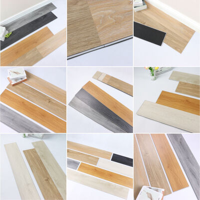 พื้น SPC ฟอร์มาลดีไฮด์ E0 ทำจากวัสดุหินปูน โซลูชันพื้นผิวที่ทนทานเป็นพิเศษสำหรับการใช้งานเชิงพาณิชย์และที่พักอาศัย