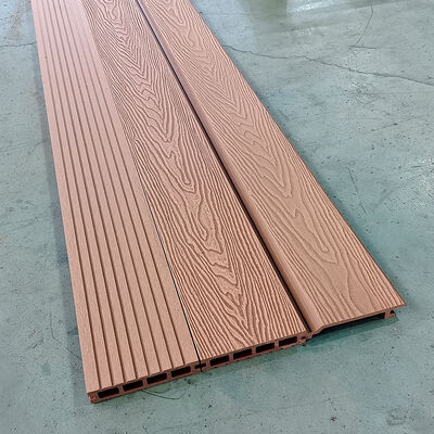 การติดตั้งแบบง่ายๆ ดอกไม้ WPC ภายนอก