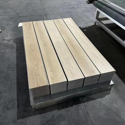 พื้นไม้กระดานไวนิล Spc หรูหราคุณภาพสูงพื้น Spc พื้น Piso Flotante มันวาว