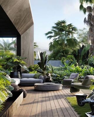 2026 ลายไม้ภายนอก WPC Ipe พื้นกระเบื้องพื้นไม้โอ๊คพลาสติกคอมโพสิต