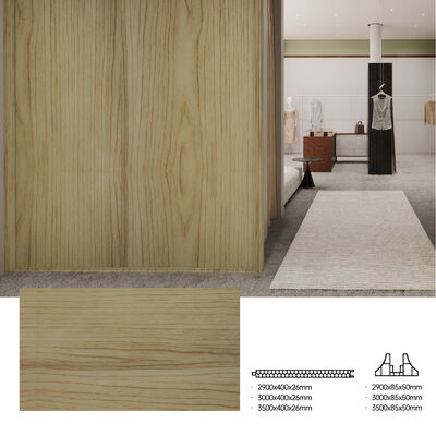 แผ่นผนัง PVC ฉากกั้นภายใน แผ่นตกแต่งกันน้ำสำหรับแบ่งพื้นที่ห้อง