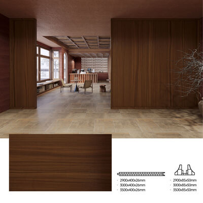 แผงผนัง PVC กันน้ำและกันไฟ น้ำหนักเบา สำหรับกั้นพื้นที่สำนักงาน