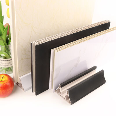 แผงผนังพาร์ติชั่น PVC กันน้ำ กันไฟ กันความชื้น สำหรับแบ่งพื้นที่ภายใน