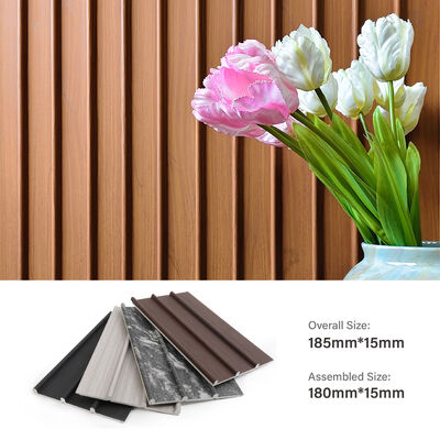 ขายส่ง WPC Fluted Wall Panel ไม้พลาสติกคอมโพสิตตกแต่งภายใน Wall Board