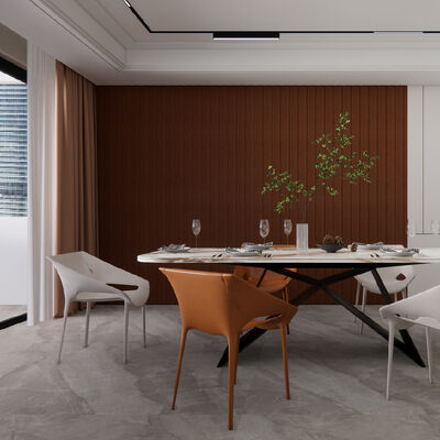 ขายส่ง WPC Fluted Wall Panel ไม้พลาสติกคอมโพสิตตกแต่งภายใน Wall Board