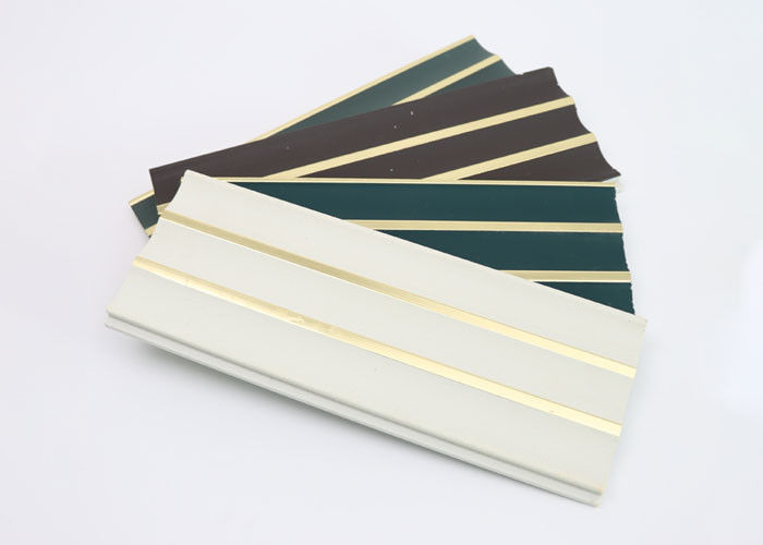 กันน้ำ 120x12mm PS แผ่นผนังตกแต่งภายใน PS Textured Wall Cladding