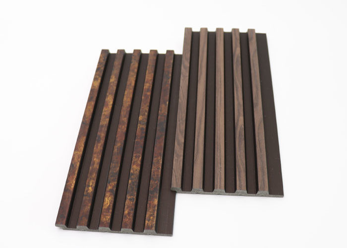 คิ้วบัว PS ตกแต่งภายใน ผนังไม้ 3 มิติ ตกแต่งกันน้ำ