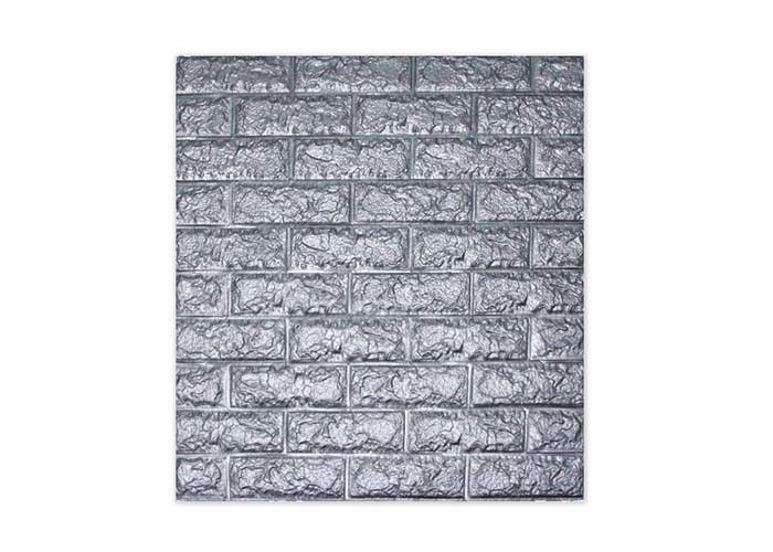 Self Adhesive 3D Foam Brick โฟมตกแต่งผนังสติ๊กเกอร์ม้วนสำหรับตกแต่งห้องนั่งเล่น