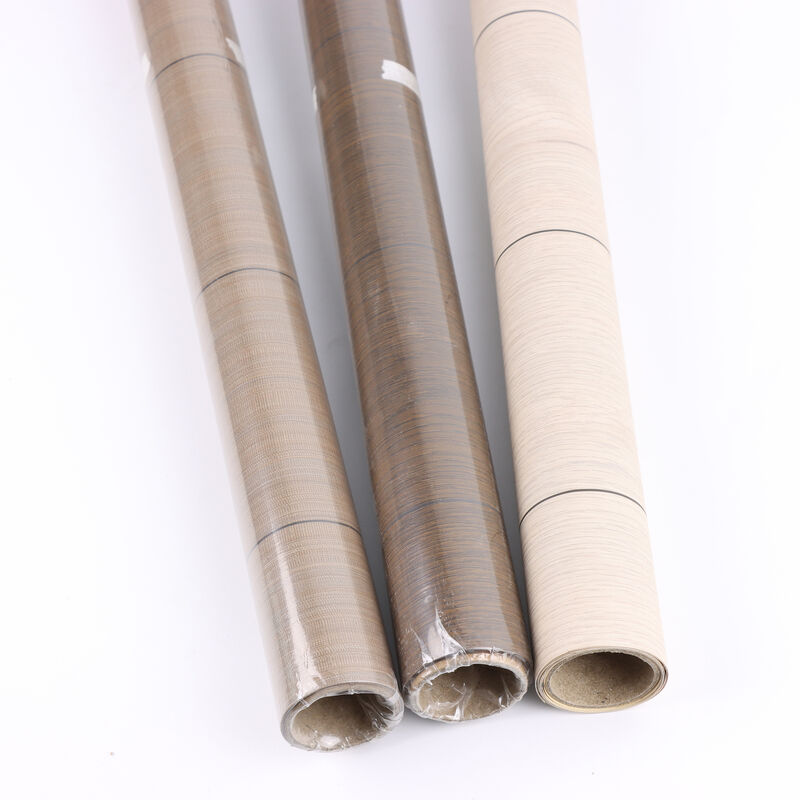 กันคลื่น 0.3 มม พีวีซี วินิล โรลพื้นผิวพื้น Decal ทําความสะอาดและบํารุงรักษาง่าย