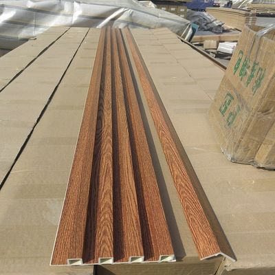 ลายไม้ PVC WPC Wall Panel แผ่นผนังร่อง WPC 3D Wall Panel