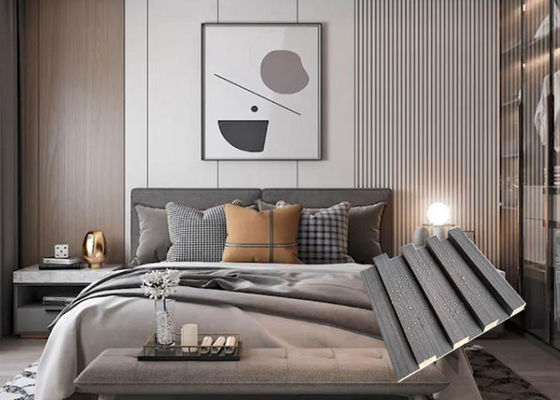 WPC Wall Panel แผ่นผนังไม้พลาสติกกลวงหรูหราสำหรับตกแต่งบ้าน