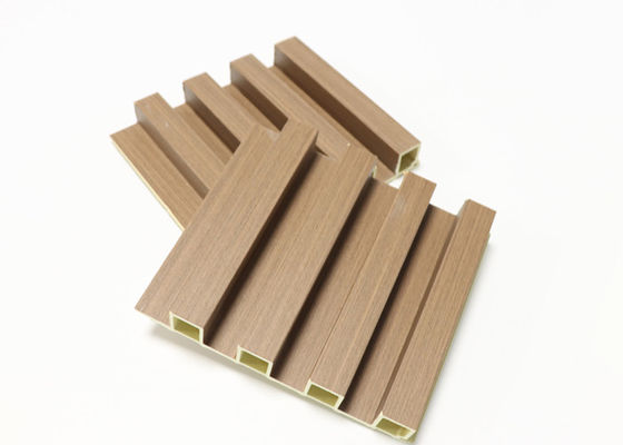 WPC Wall Panel แผ่นผนังไม้พลาสติกกลวงหรูหราสำหรับตกแต่งบ้าน