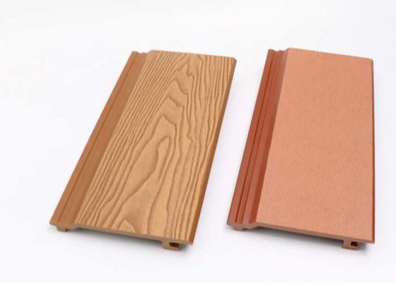 ผนังภายนอกตกแต่งภายนอก WPC Wall Panel 219mmx26mm Wall Cladding