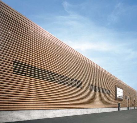 ผนังภายนอกตกแต่งภายนอก WPC Wall Panel 219mmx26mm Wall Cladding