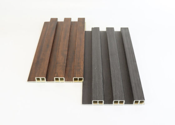 ไม้พลาสติกคอมโพสิต WPC Wall Panel ตกแต่งภายใน WPC Wall Cladding