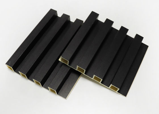 ไม้คอมโพสิตภายในแผ่นผนังร่องกันน้ำ WPC Wall Panel Clading