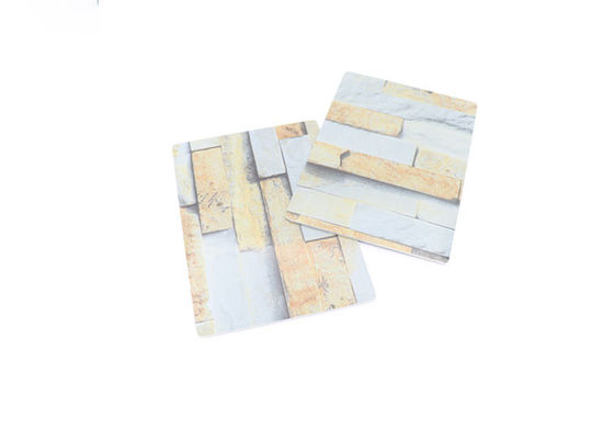3D Printing Wall Plastic UV Marble PVC แผงตกแต่งภายใน