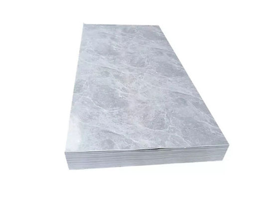 ผนังภายในกันน้ำ PVC UV Marble แผ่นพลาสติก 1220x2800mm