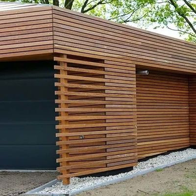WPC Wood Plastic Composite Flooring Decking Deco Board สำหรับตกแต่งสวนกลางแจ้ง