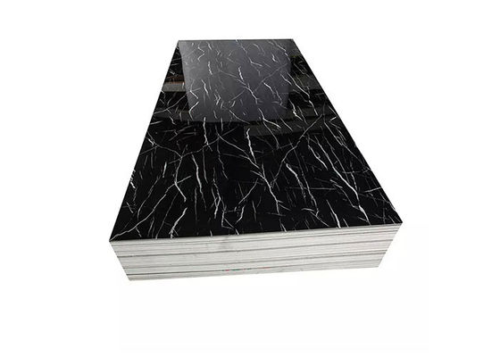 แผ่นหินอ่อน PVC ตกแต่งภายในกันน้ำ UV Marble Panels 2mm - 5mm