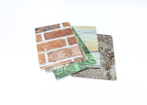 แผ่นหินอ่อน PVC ตกแต่งภายในกันน้ำ UV Marble Panels 2mm - 5mm