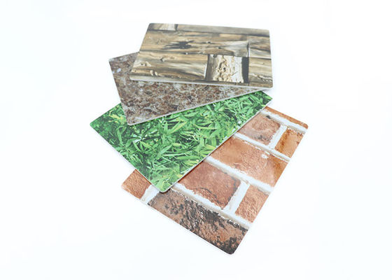 ผนังตกแต่ง UV ทนกันน้ำ UV Marble แผ่นทางเลือกสำหรับห้องน้ำ