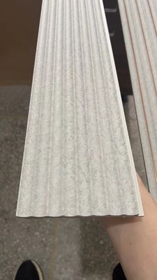 ตกแต่งกันน้ำ PS ภายใน 3D Wood Wall Paneling Cornice Molding