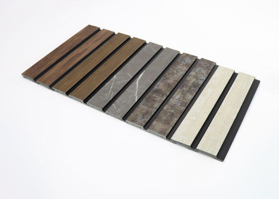 แผ่นผนังคอนกรีต PS 2.9m แผ่นผนังโพลีสไตรีน 120x12mm สำหรับตกแต่ง