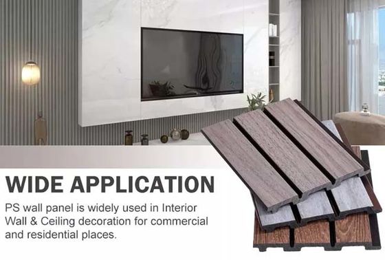ของแต่งบ้าน แผ่นผนังโพลีสไตรีนกันน้ำ ปรับแต่ง PS Wall Cladding