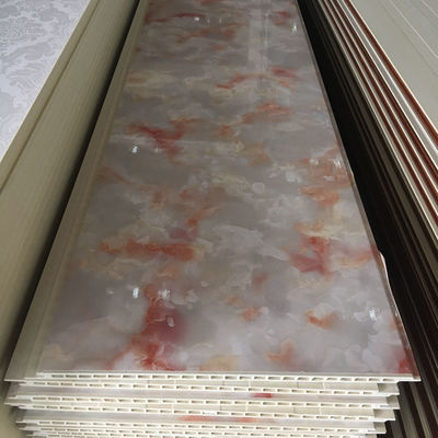 40 ซม. 60 ซม. PVC Wall Panel บ้านวัสดุก่อสร้างผนังภายในตกแต่ง
