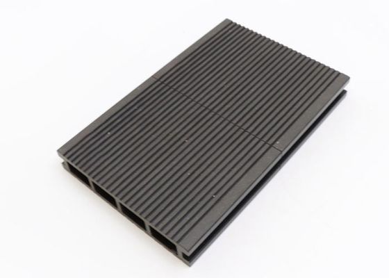 ไม้พลาสติกคอมโพสิต WPC Decking PE Co Extrusion แผงผนังกลางแจ้ง WPC Wall Cladding