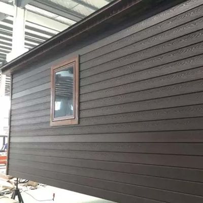 หลายสี HDPE 219x26mm WPC Wall Cladding วัสดุตกแต่งภายนอก