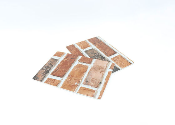 1220x2800mm PVC Marble Composite Tile แผ่นโปร่งแสง Pvc Uv