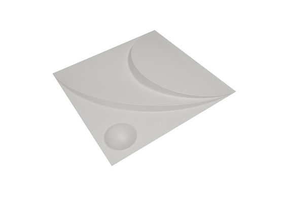Fireproof Modern Art Rich Models PVC 3D Wall Panel สำหรับตกแต่งภายในอาคาร
