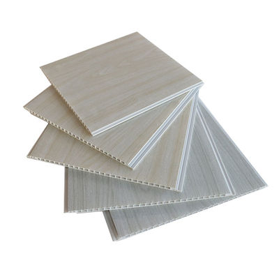 ติดตั้งอย่างรวดเร็วแผงเพดานพลาสติก PVC ทนไฟสำหรับในร่ม