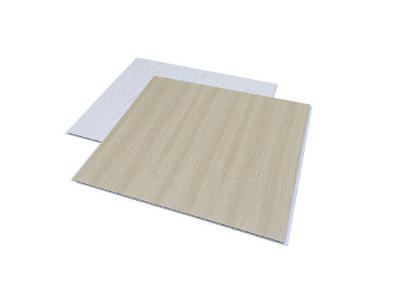ระบบประสานกันไฟแผ่นผนัง PVC พลาสติกลามิเนตสำหรับในร่ม