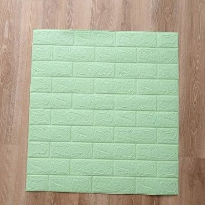 วอลล์เปเปอร์ 3D PE Foam วอลล์เปเปอร์ติดด้วยตนเองสำหรับตกแต่งบ้าน